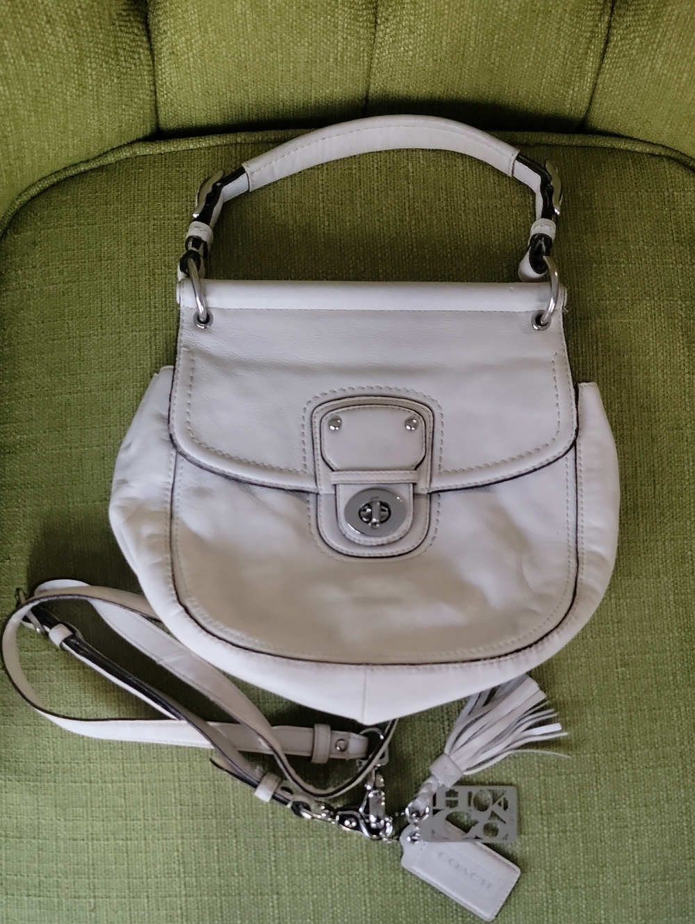 Coach Willis White Legacy 70th Anniversary Bag